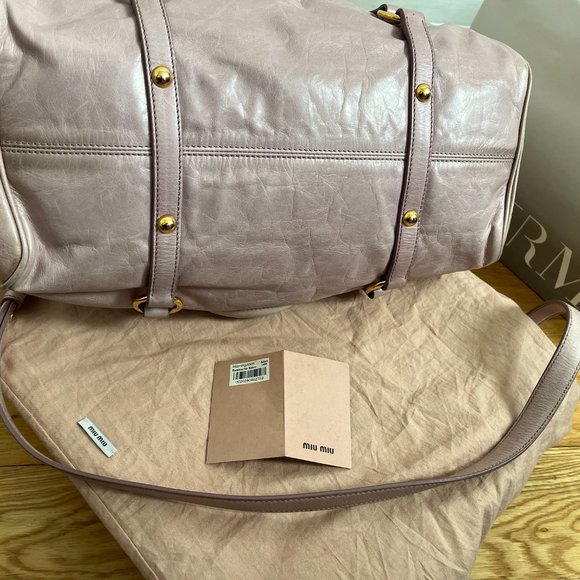 Miu Miu Pink bow bag - Picture 5 of 7